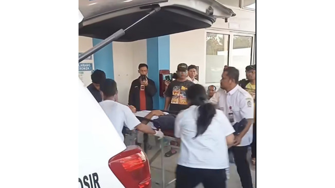 Siswa SMP di Toba dilarikan ke rumah sakit. [Instagram]